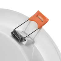 PANEL LED PODTYNKOWY PLAFON SUFITOWY OKRĄGŁY 6W B.ZIMNY