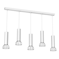 Milagro - Lampa Wisząca DANTE SILVER 5x mini GU10