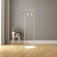 Milagro - Lampa stojąca WEST WHITE 2xGU10