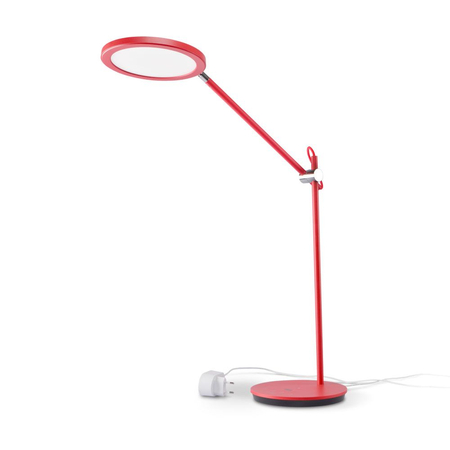 Lampka biurkowa LED 20W czerwona ściemnialna