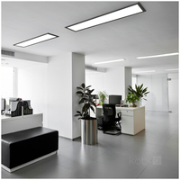 Panel LED BRISBANE 36W 30x120 4000K czarny Kobi Premium