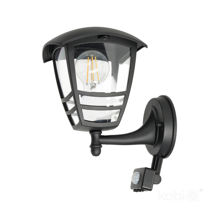 Kinkiet ogrodowy TEVIO KG 1xE27 LX IP54 czarny LED2B
