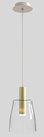 LAMPA WISZĄCA MODENA 1 ZŁOTY 140x15x15