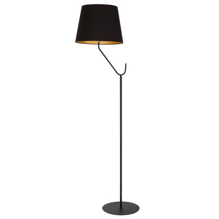 Milagro - Lampa stojąca VICTORIA BLACK 1xE27