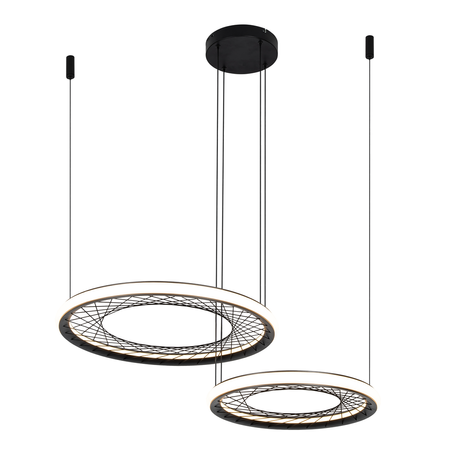 Milagro - Lampa wisząca NEST 77W LED 61+41cm