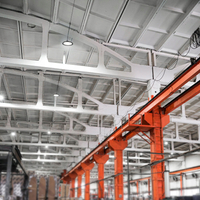 Lampa LED High Bay Oświetlenie Przemysłowe 150W IP65 27000 Lumenów Czarna