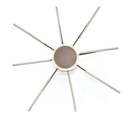 LAMPA DEKORACYJNA SUFIT 38W +  PILOT - BRĄZ - ZŁOTO DL-F07 FARO