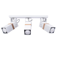 Milagro - Lampa sufitowa VIDAR WHITE 3xGU10