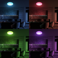 Milagro - Plafon VELA SMART Ø420 mm 24W LED RGB