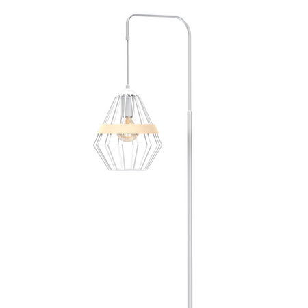 Milagro - Lampa stojąca CLIFF WHITE 1xE27