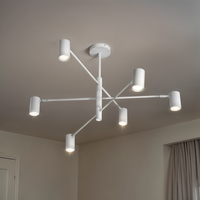 Lampa 6 x spot GU10 DD-40 biała SIENA