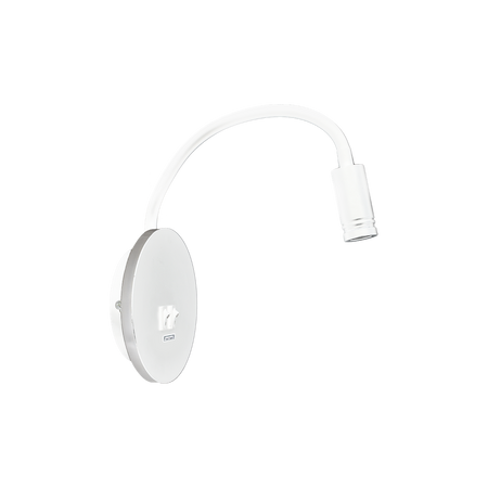 Milagro - Lampka nocna BASE 8W+2W WHITE