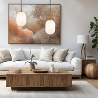 Milagro - Lampa wisząca ALIAS GOLD 1xG9 fi 120