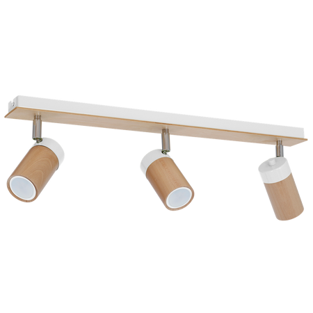 Milagro - Lampa sufitowa BARON WHITE 3xGU10