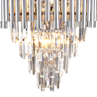 Milagro - Lampa sufitowa MADISON CHROME 9xE14