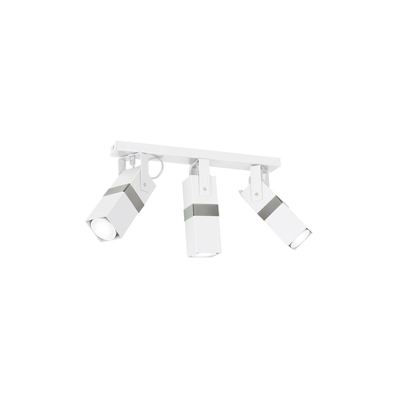 Milagro - Lampa sufitowa VIDAR WHITE/CHROME 3xGU10