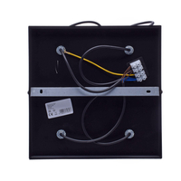 Milagro - Lampa sufitowa WILSON BLACK 4xGU10
