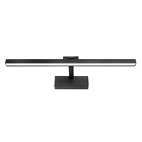 KINKIET ŁAZIENKOWY PROSTY 12W 50CM CZARNY 4000K