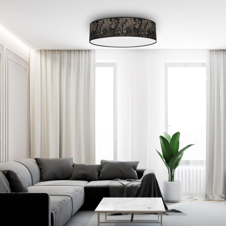 Milagro - Lampa Sufitowa SATINO GOLD 3xE27 Ø50cm