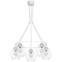 Milagro - Lampa Wisząca DON WHITE 5xE27
