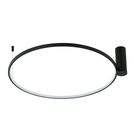 Plafon Ring L czarny LED CCT