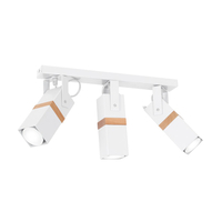 Milagro - Lampa sufitowa VIDAR WHITE 3xGU10