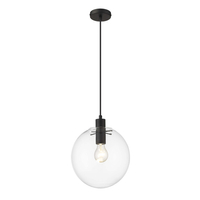 Lampa wisząca Puerto czarna 1xE27