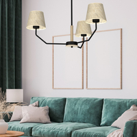 Milagro - Lampa wisząca ETNA Black 3xE27