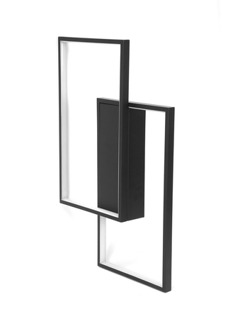Lampa Dekoracyjna LED kolor czarny Modern 48W  + Pilot DL-A02
