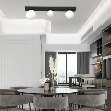 Milagro - Lampa sufitowa BIBIONE 3xG9