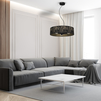 Milagro - Lampa Wisząca SATINO GOLD 3xE27