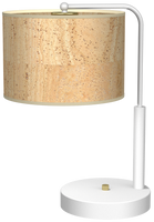Milagro - Lampa gabinetowa CORK White/Cork 1xE27