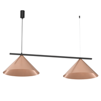 Milagro - Lampa wisząca CAPITAL  CZARNY-MIEDZIANY 2XGX53