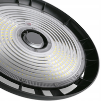 Oprawa Wisząca Przemysłowa LED High Bay 200W 5000K 36000lm czarna IP65