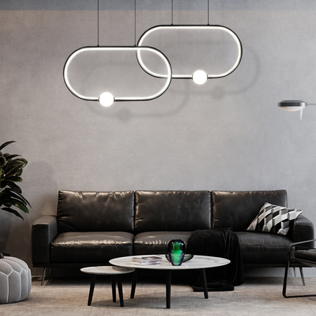 Lampa Led wisząca 48W 4000K DL-G08 NOLIO