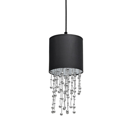 Milagro - Lampa wisząca ALMERIA BLACK/CHROME 1xE27