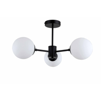 Lampa wisząca Roma 3 czarna 3xE14