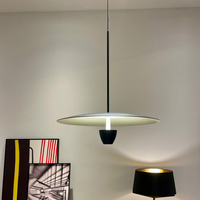 Lampa wisząca Ufo M czarna LED CCT