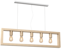Milagro - Lampa wisząca MACK 5xE27