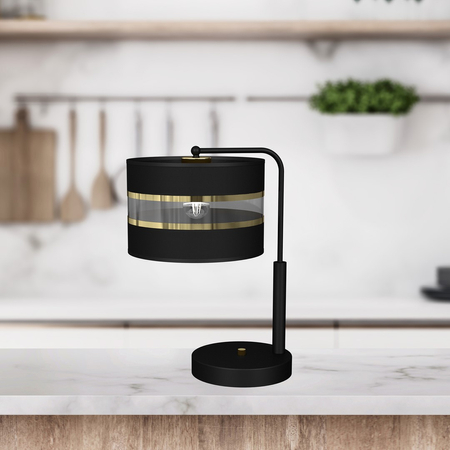 Milagro - Lampka Nocna ULTIMO BLACK 1xE27