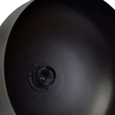 Milagro - Lampa wisząca MALMO BLACK/GOLD 1xE27