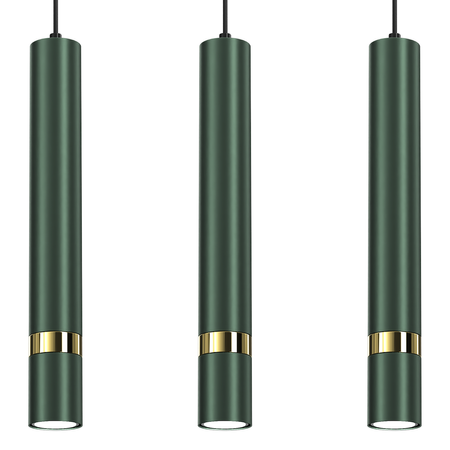 Lampa wisząca JOKER GREEN/GOLD 3xGU10