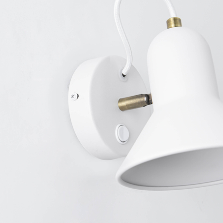 Kinkiet Astama biały 1xE27