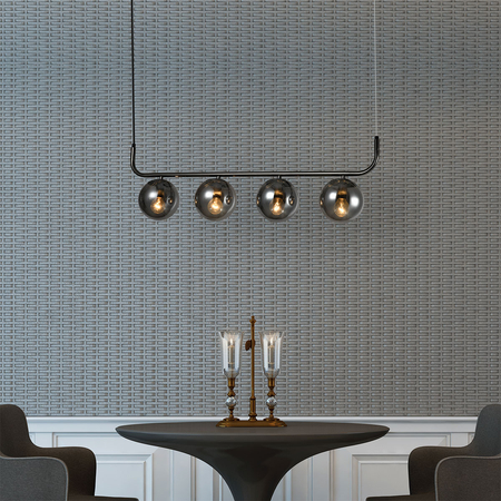 Lampa wisząca Alisa grafitowa 3xE14