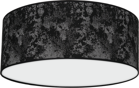 Milagro - Lampa Sufitowa SATINO SILVER 2xE27 Ø40cm