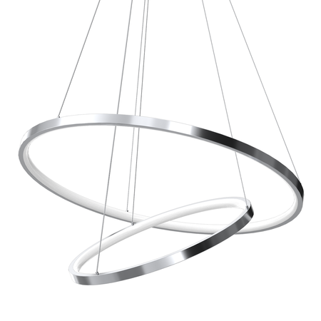 Milagro - Lampa wisząca ROTONDA CHROME 51W LED