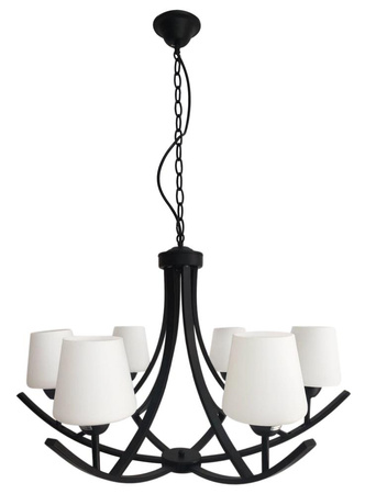 Candellux - Londyn Lampa Wisząca 6X60W E27 Czarny