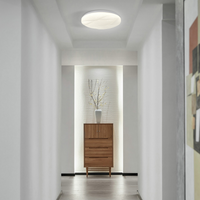 Lampa Plafon Sufitowy Moluna 40cm Bały LED 23W Barwa Neutralna 4000K