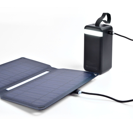 Przenośna ładowarka słoneczna panel solarny 10W USB 3w1 VSO-F510U