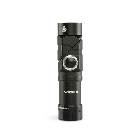 Latarka przenośna LED czołowa 2w1 10W 600lm IP66 5000K Luminus SST20 USB magnetyczna VLF-A244RH